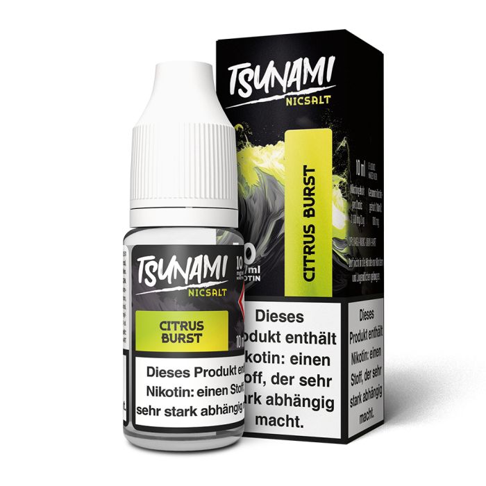 Citrus Burst - Tsunami - Nikotinsalz Liquid - 10ml