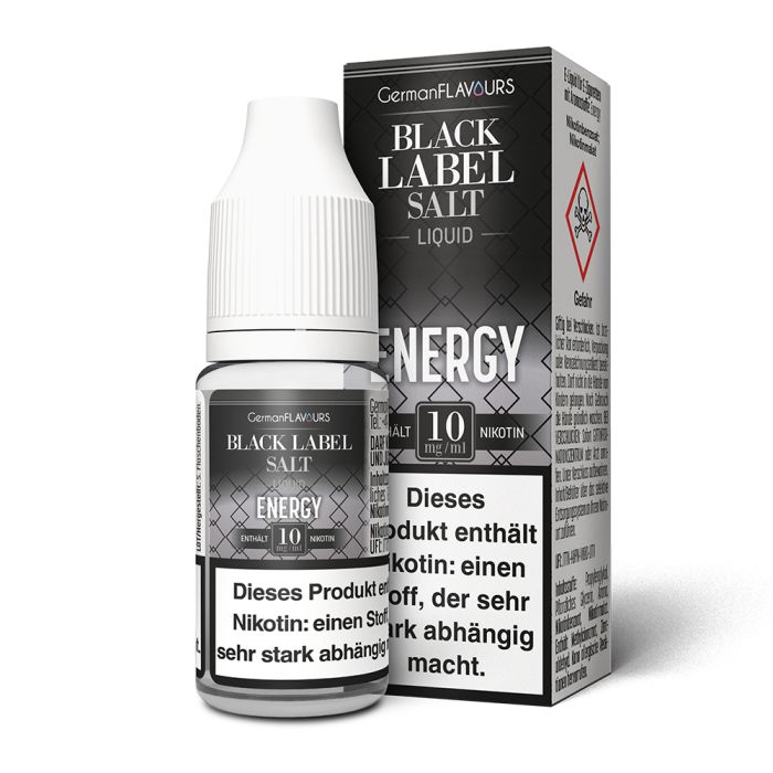 Energy - Black Label - Nikotinsalz Liquid - 10ml