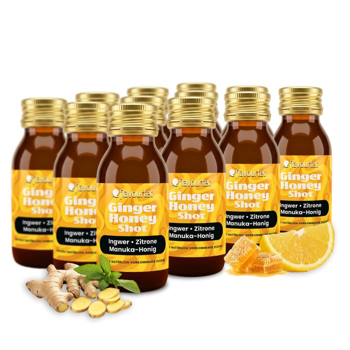 Ginger Honey Shot - Flavourtec - Fruity Line - 12 x 60ml
