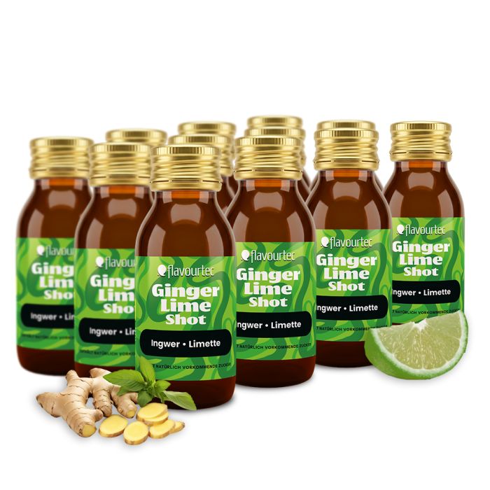 Ginger Lime Shot - Flavourtec - Fruity Line - 12 x 60ml