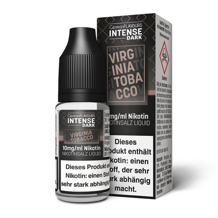Virginia Tobacco - Intense Dark - Nikotinsalz Liquid - 10ml