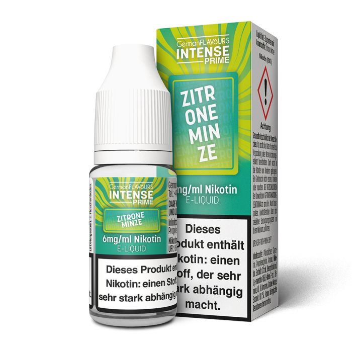 Zitrone Minze - Intense Prime - Liquid - 10ml