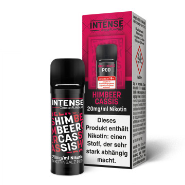 Himbeer Cassis - Intense - POD Nikotinsalz Liquid - 2ml - 20mg