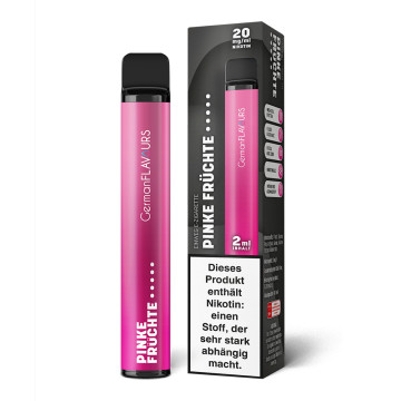 Pinke Früchte - Einweg E-Zigarette - 2ml - 20mg