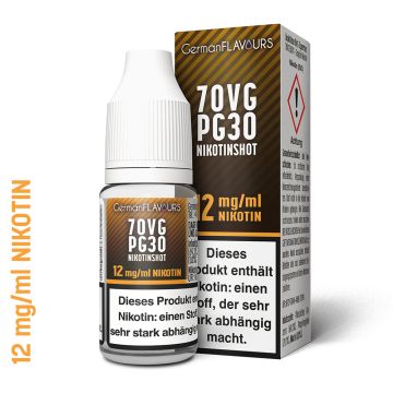 70/30 - Nikotinshot - 10ml - 12mg