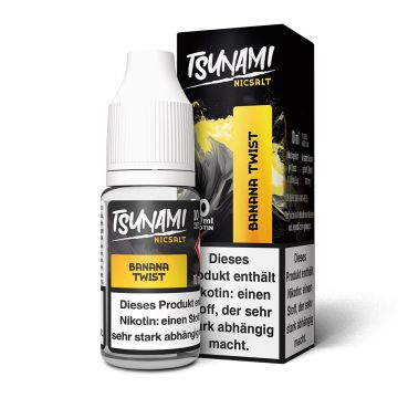 Banana Twist - Tsunami - Nikotinsalz Liquid - 10ml