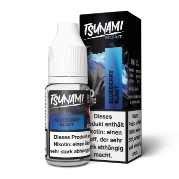 Blueberry Blast - Tsunami - Nikotinsalz Liquid - 10ml