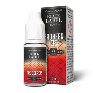 Erdbeereis - Black Label - Liquid - 10ml