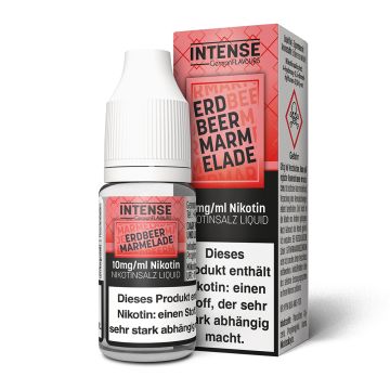 Erdbeermarmelade - Intense - Nikotinsalz Liquid - 10ml