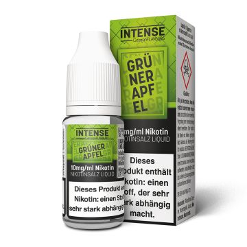 Grüner Apfel - Intense - Nikotinsalz Liquid - 10ml