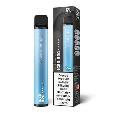 Iced NRG - Einweg E-Zigarette - 2ml - 20mg