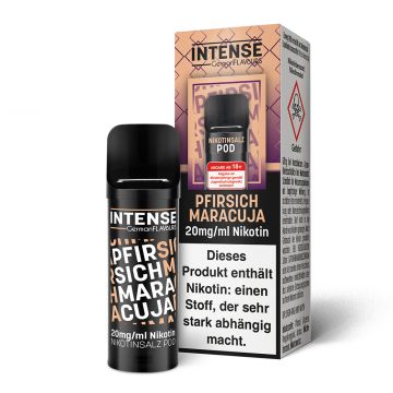 Pfirsich Maracuja - Intense - POD Nikotinsalz Liquid - 2ml - 20mg