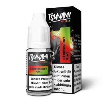 Strawberry Kiwi - Tsunami - Nikotinsalz Liquid - 10ml