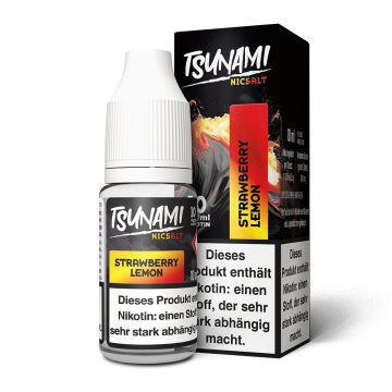 Strawberry Lemon - Tsunami - Nikotinsalz Liquid - 10ml