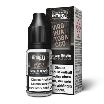 Virginia Tobacco - Intense Dark - Nikotinsalz Liquid - 10ml