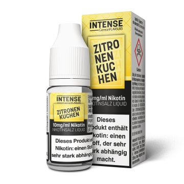 Zitronenkuchen - Intense - Nikotinsalz Liquid - 10ml