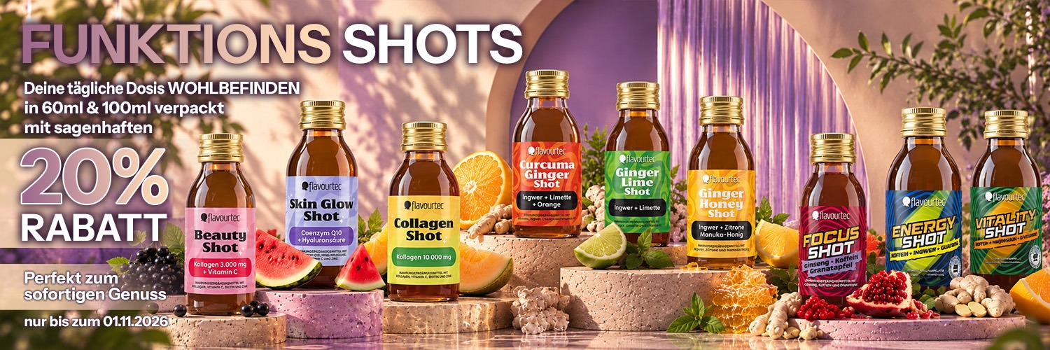 Flavourtec Funktionsshots - 20% Rabatt